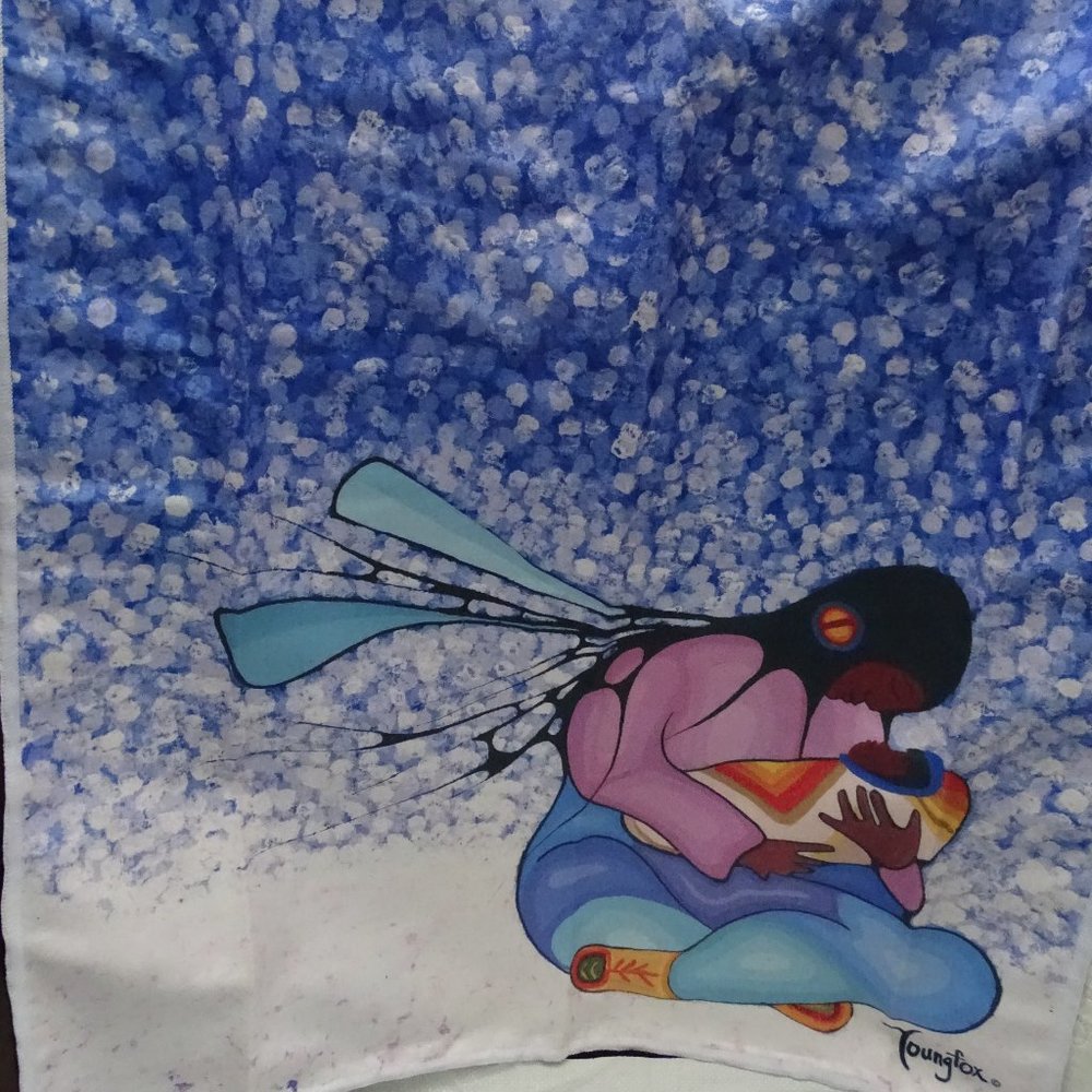 Oscardo Original Canadiana First Nations or Inuit Microfibre Tea Towel